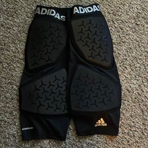 Adidas football pants. Black. Large.